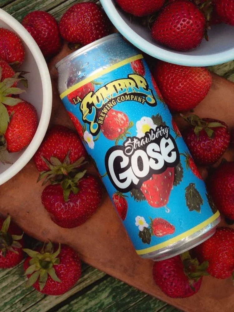 Strawberry Gose 🍓 @lacumbrebrewing brought back one of our very favorite summer seasonal beers. 🍺 

Ripe and ready, Strawberry Gose is a thirst quencher for the pool, bbq&rsquo;s, and any of your summer activities - a beautiful effervescence, touch