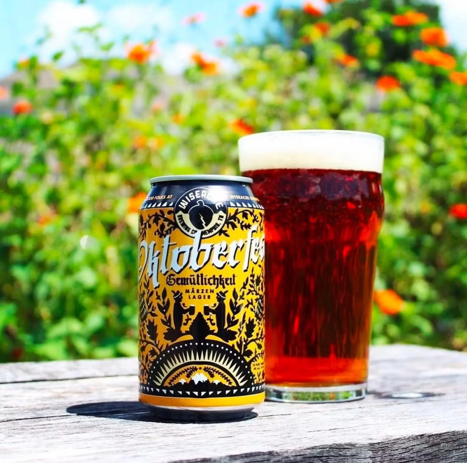 Oktoberfest from @wiseacrebrewingcompany is in town and we are stoked to highlight this award-winning M&auml;rzen lager. 

Clean, smooth, malty and delightfully German. 🍻✨ Perfectly brewed, balanced and ready to toast to Prost!

Limited availability
