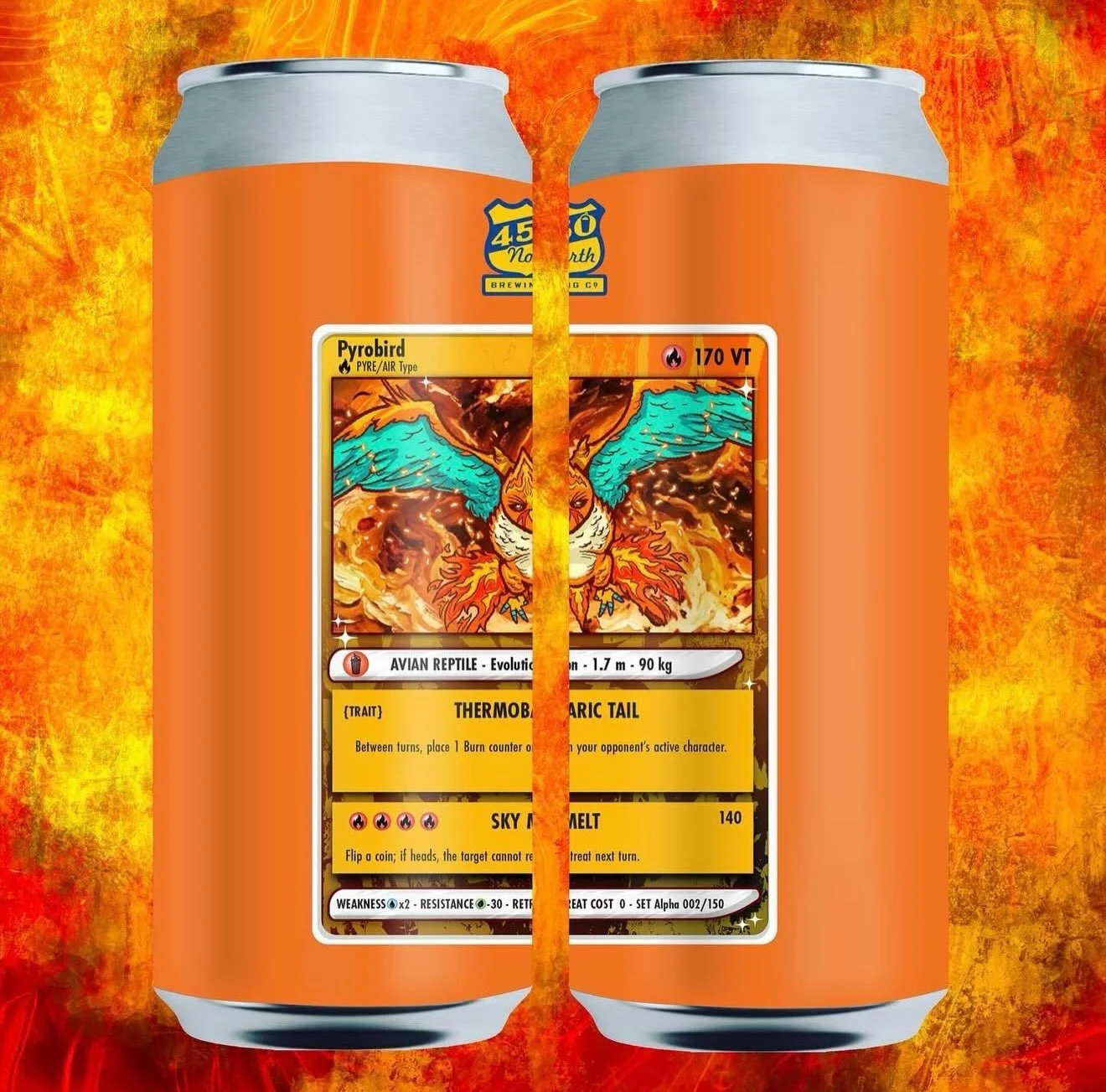 Pyrobird Slushy XXL🔥 @450northbrewing 
Gotta drink &lsquo;em ALL! 

Pyrobird is conditioned on Strawberry, Triple Cherry and Strawberry Ice Cream! You HAVE to try this insane release of slushy sours from our friends at 450 North ✨

All of the flavor