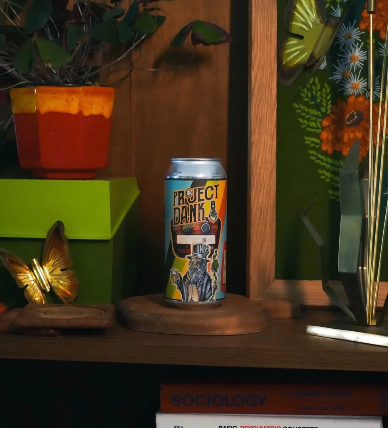 📻 Project Dank IPA - 8 Track Edition @lacumbrebrewing the newest iteration of the Project Dank IPA series is in house! 

🎵 This combination of Centennial, Strata, and Citra hops makes this ale certifiably DANK! Project Dank IPA&rsquo;s are constant