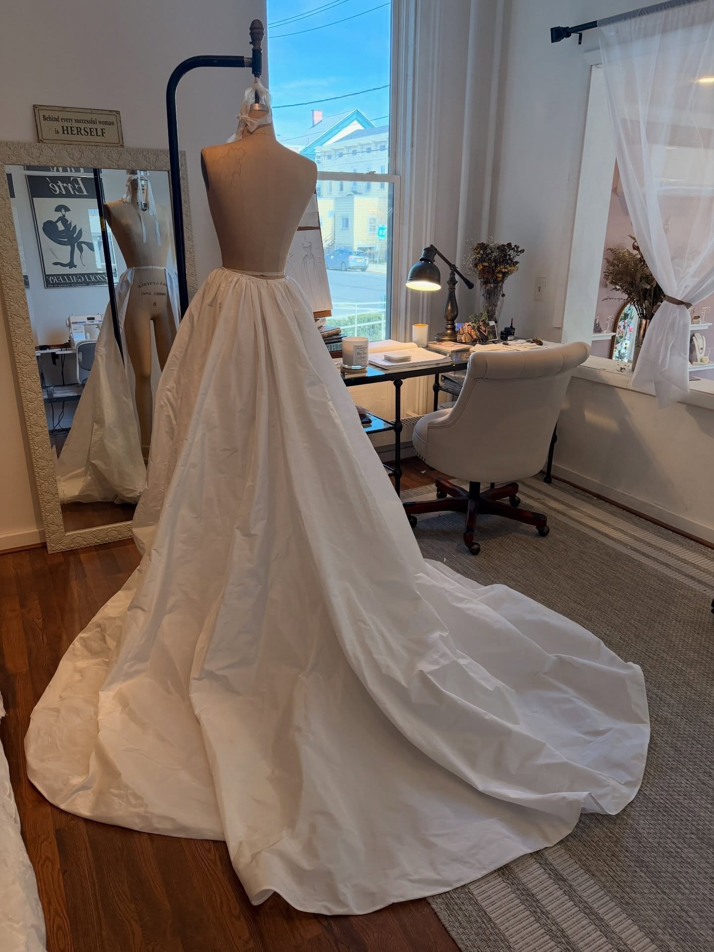 New pieces in the works at the Atelier!

We will be closed for a few weeks - headed to Barcelona for Bridal Week! 

So we will you in May with lots of new stunning gowns on their way in! 🤍