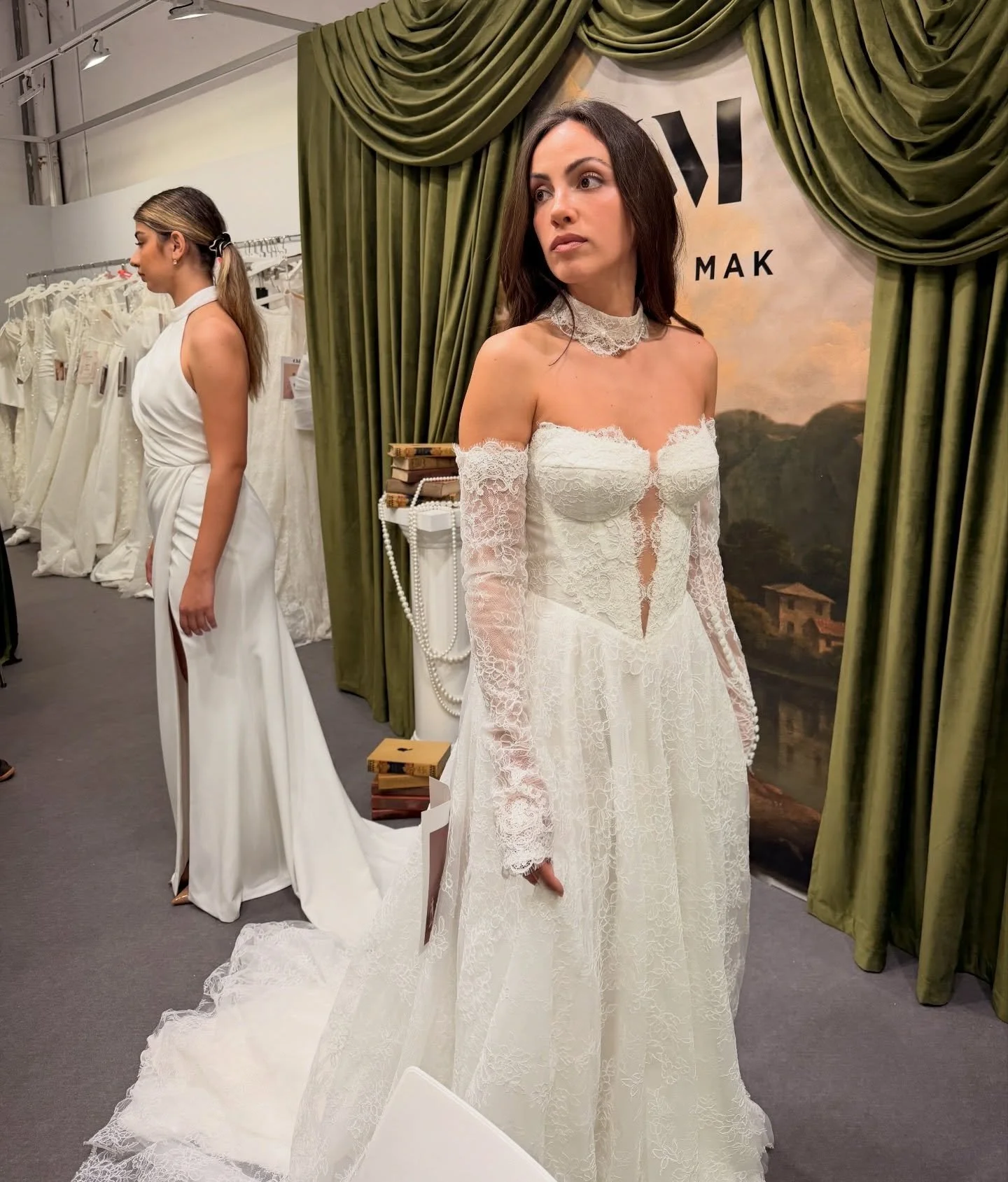 Last post from Barcelona!! Some of the beautiful gowns coming to Atelier Bianca- which are your favorites ??