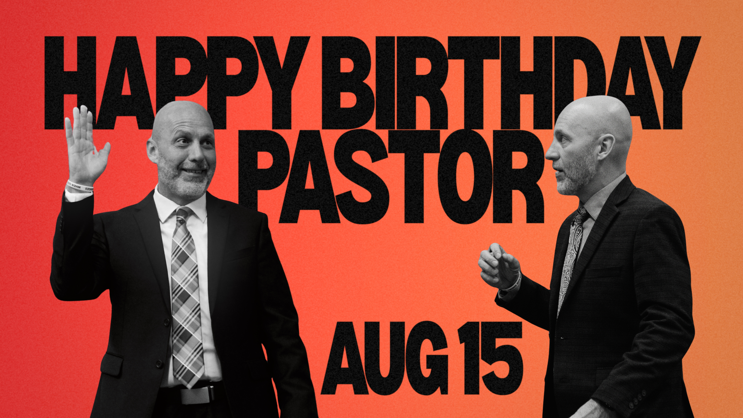 Pastor's Birthday