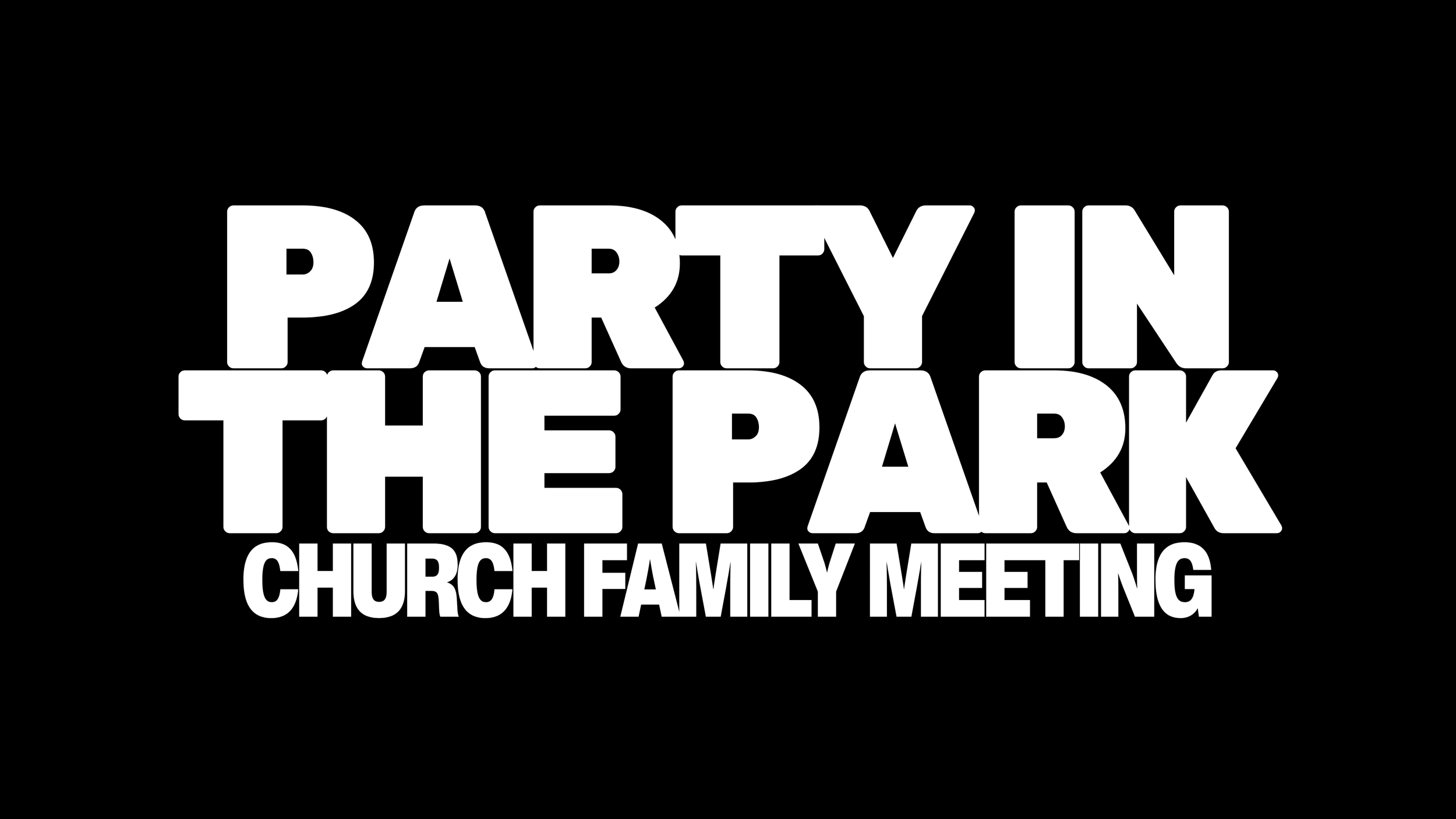 Church Family Party In The Park Meeting