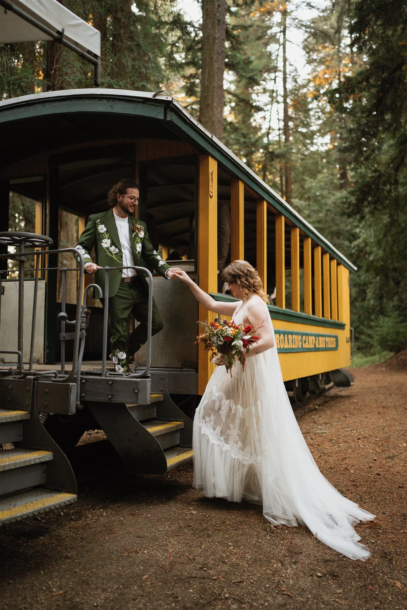 Roaring Camp Railroads Wedding