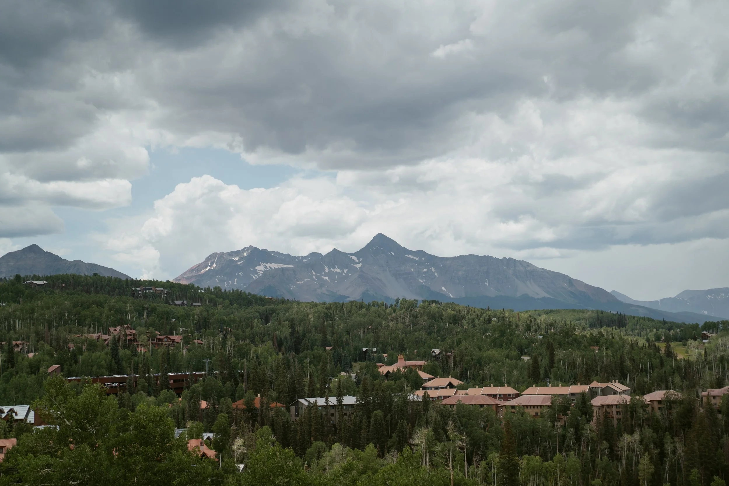 mountain views from The Peaks hotel