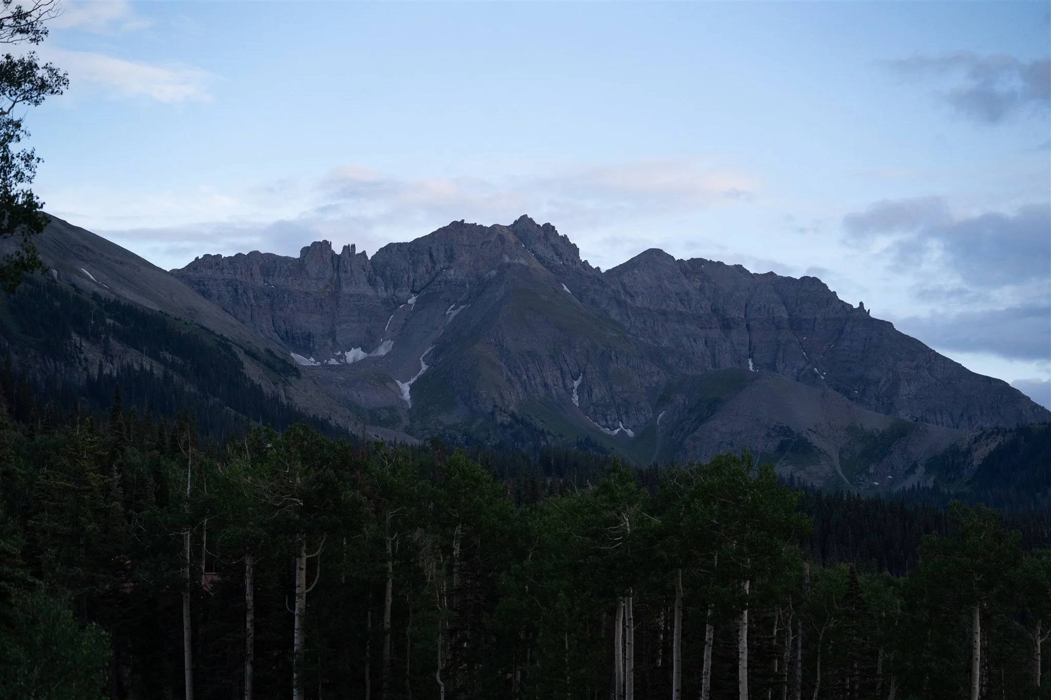 Telluride mountain views