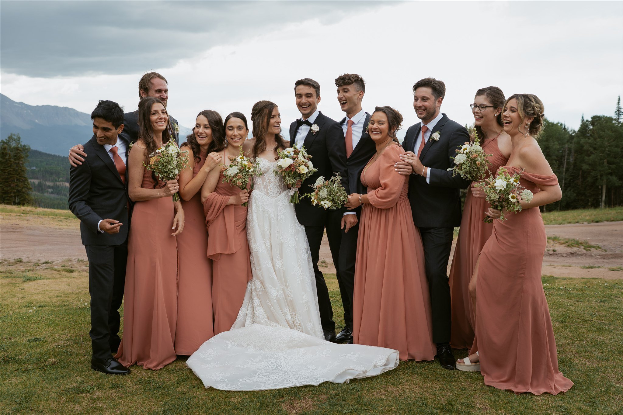 the wedding party