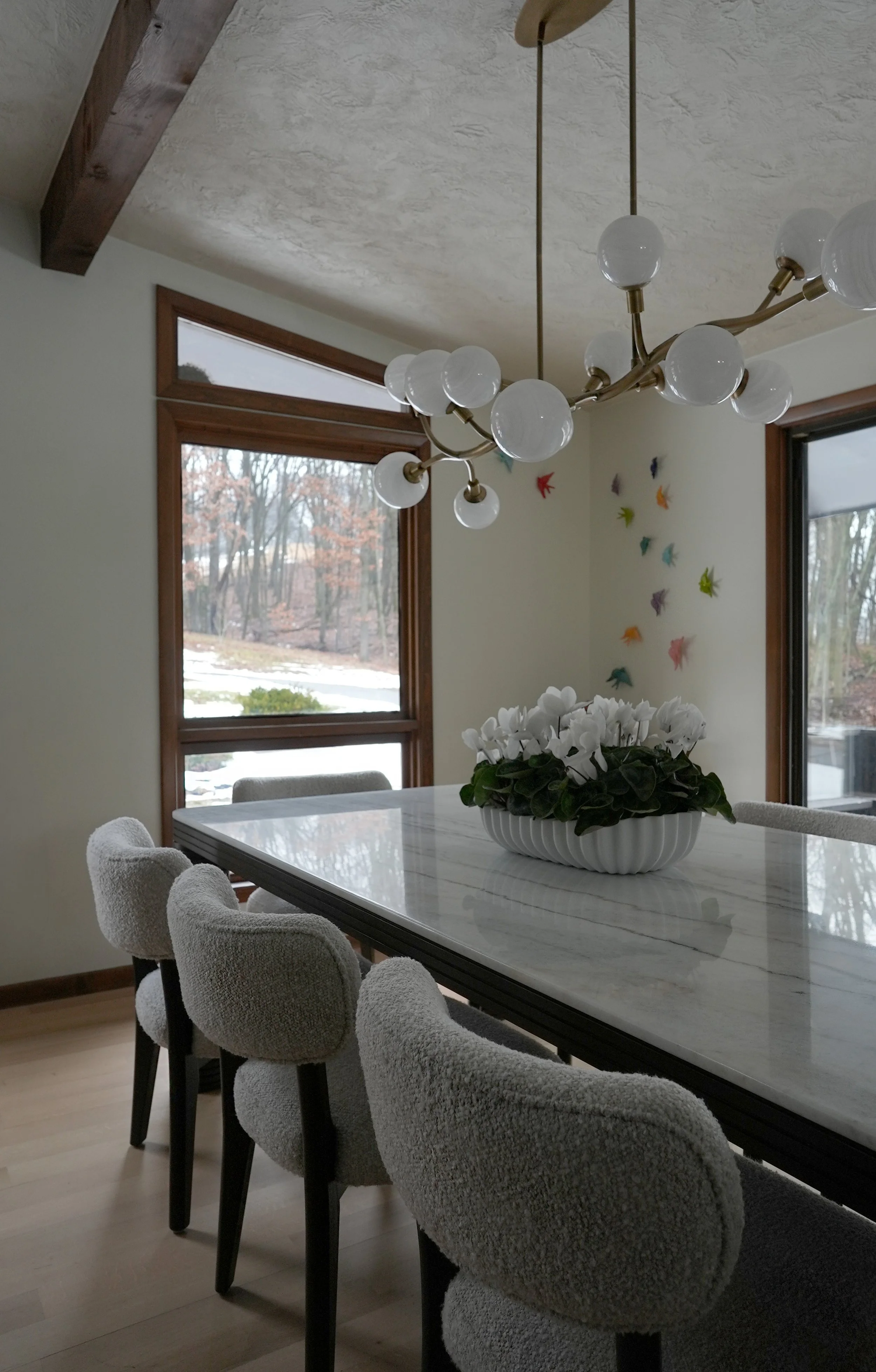 Pittsburgh interior designer Molly Lucas dining room design