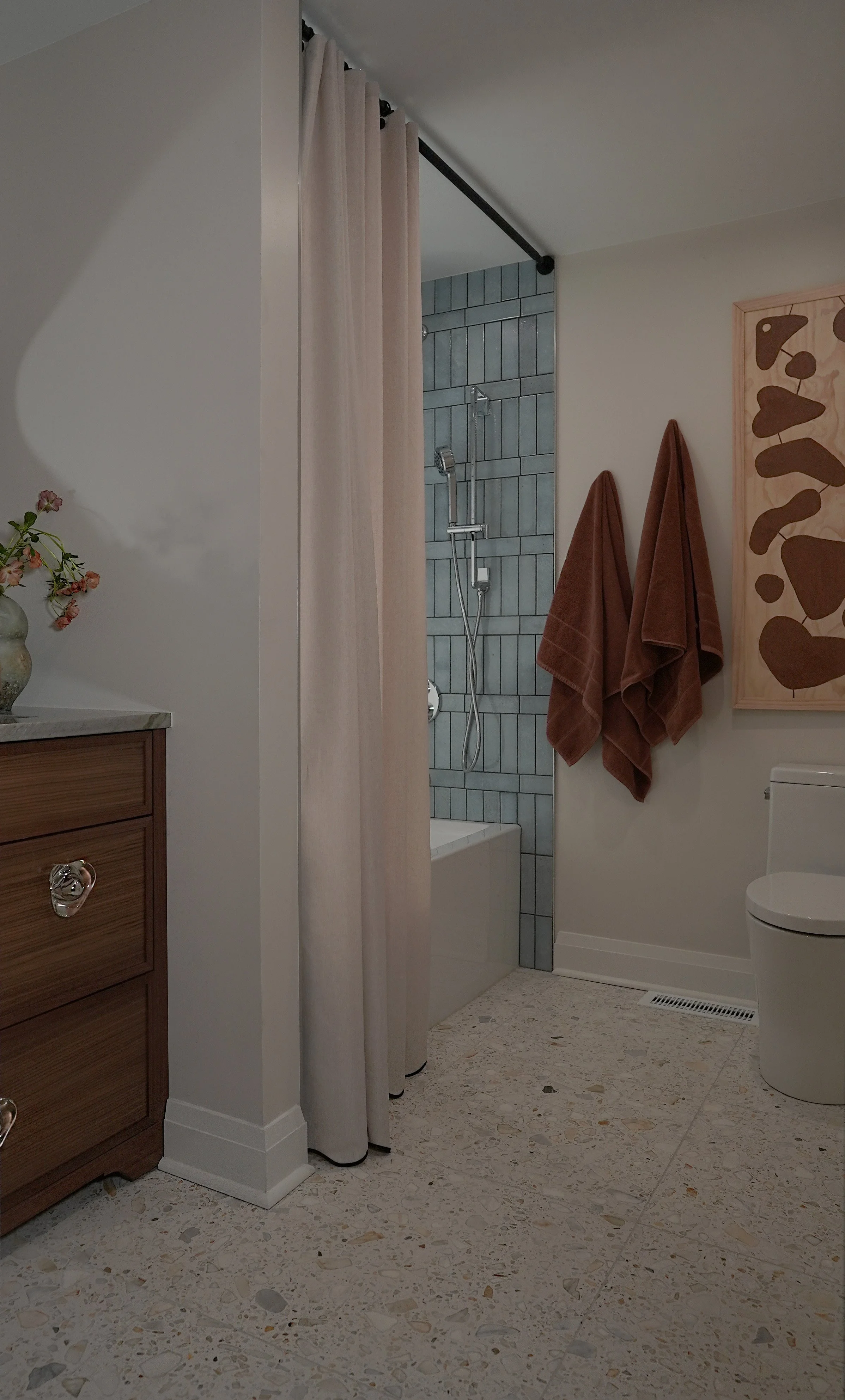 Pittsburgh interior designer Molly Lucas bathroom design