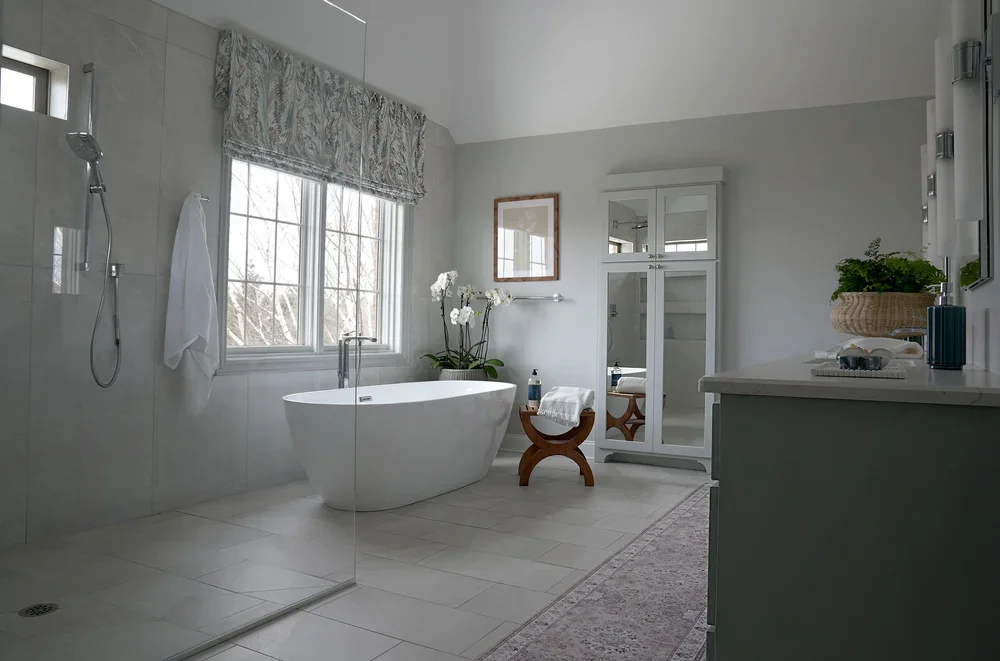 Pittsburgh interior designer Molly Lucas bathroom design