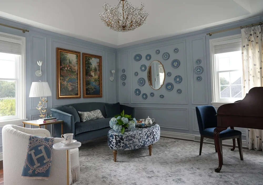 Pittsburgh interior designer Molly Lucas living room design