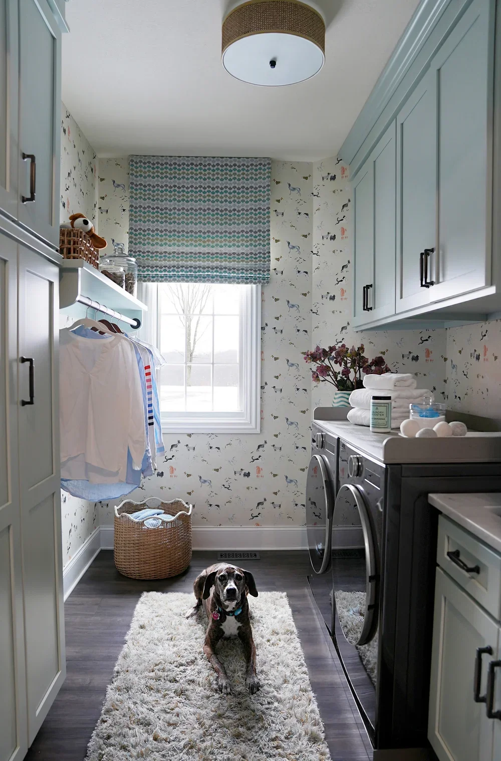 Pittsburgh interior designer Molly Lucas laundry room design