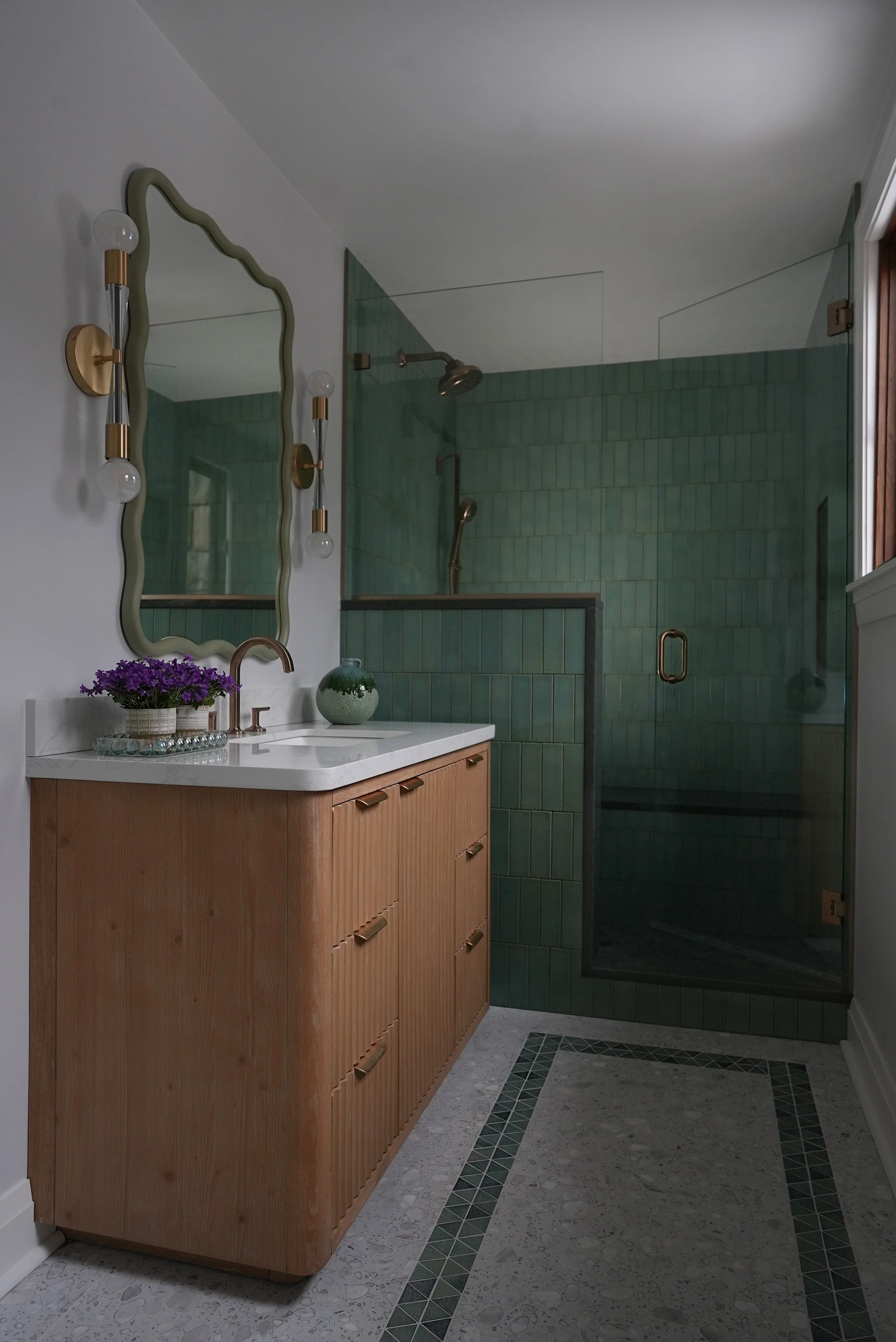 Pittsburgh interior designer Molly Lucas bathroom design