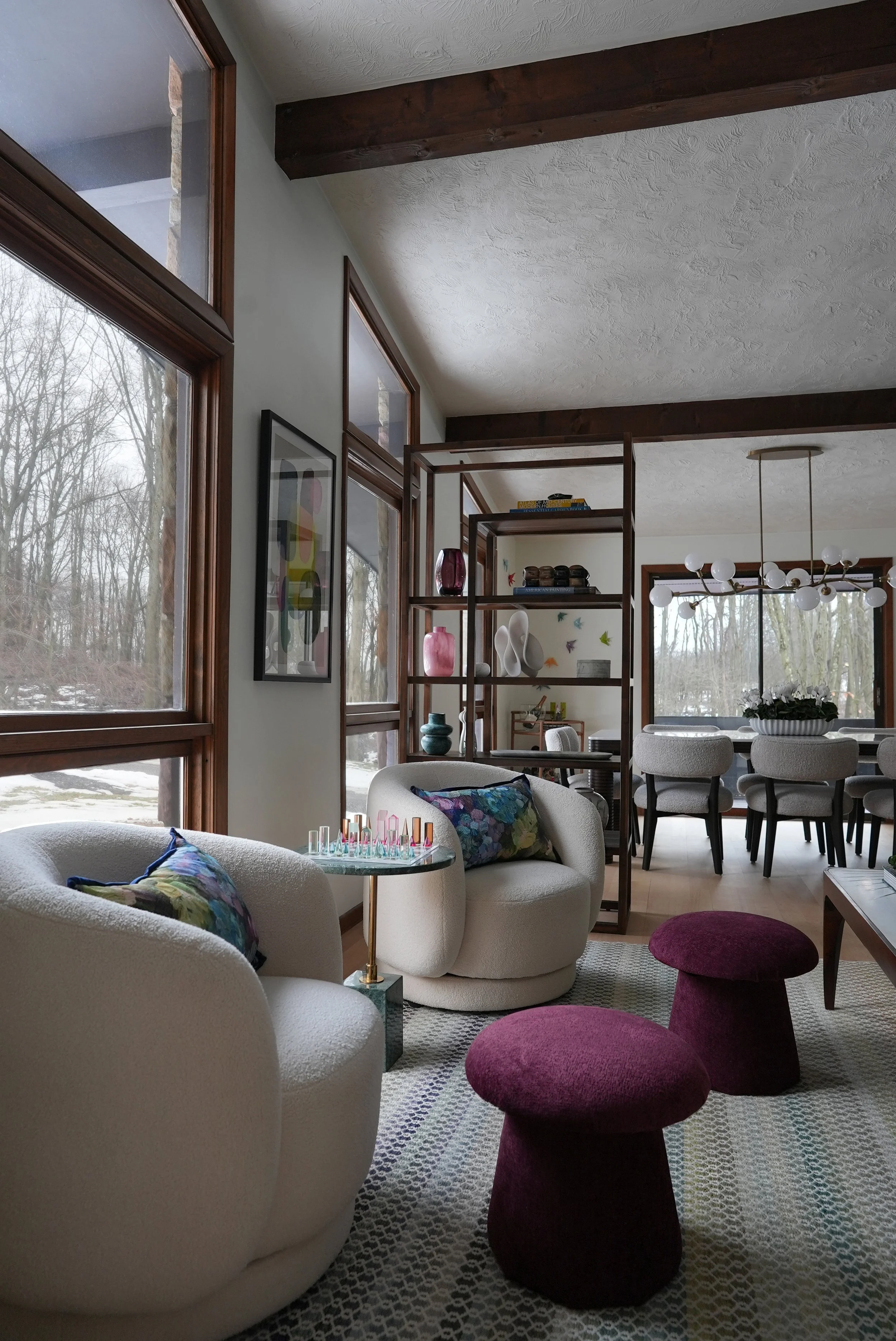 Pittsburgh interior designer Molly Lucas living room design