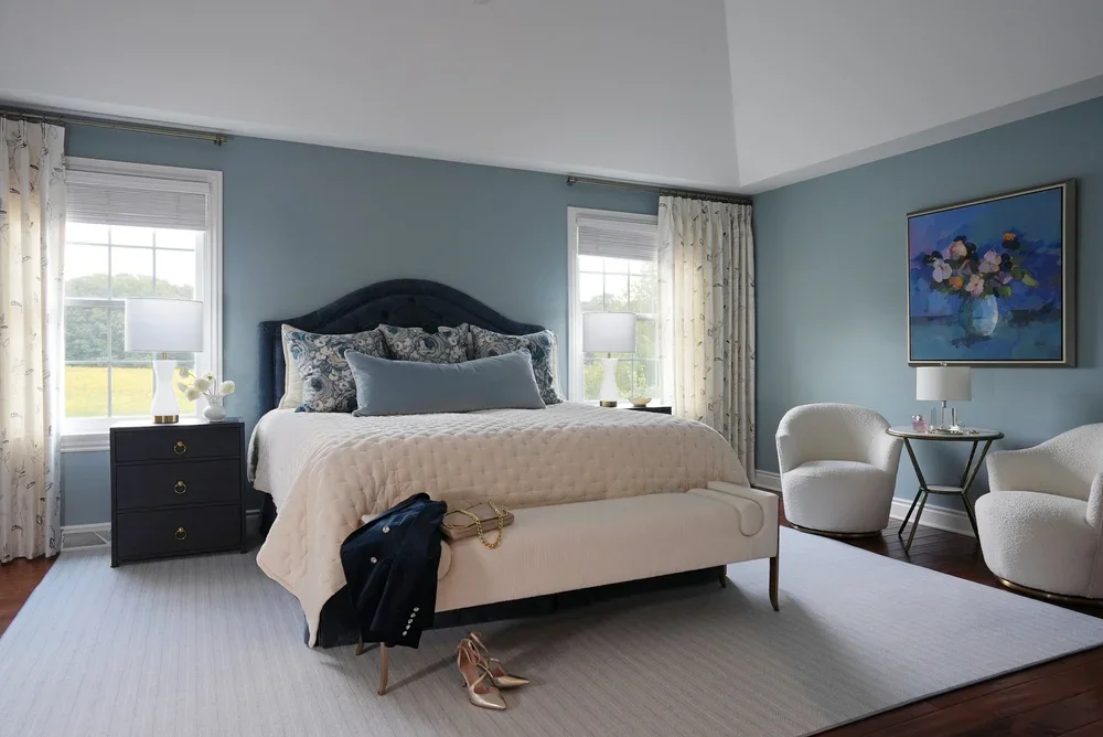Pittsburgh interior designer Molly Lucas bedroom design
