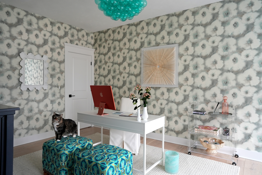Pittsburgh interior designer Molly Lucas home office design