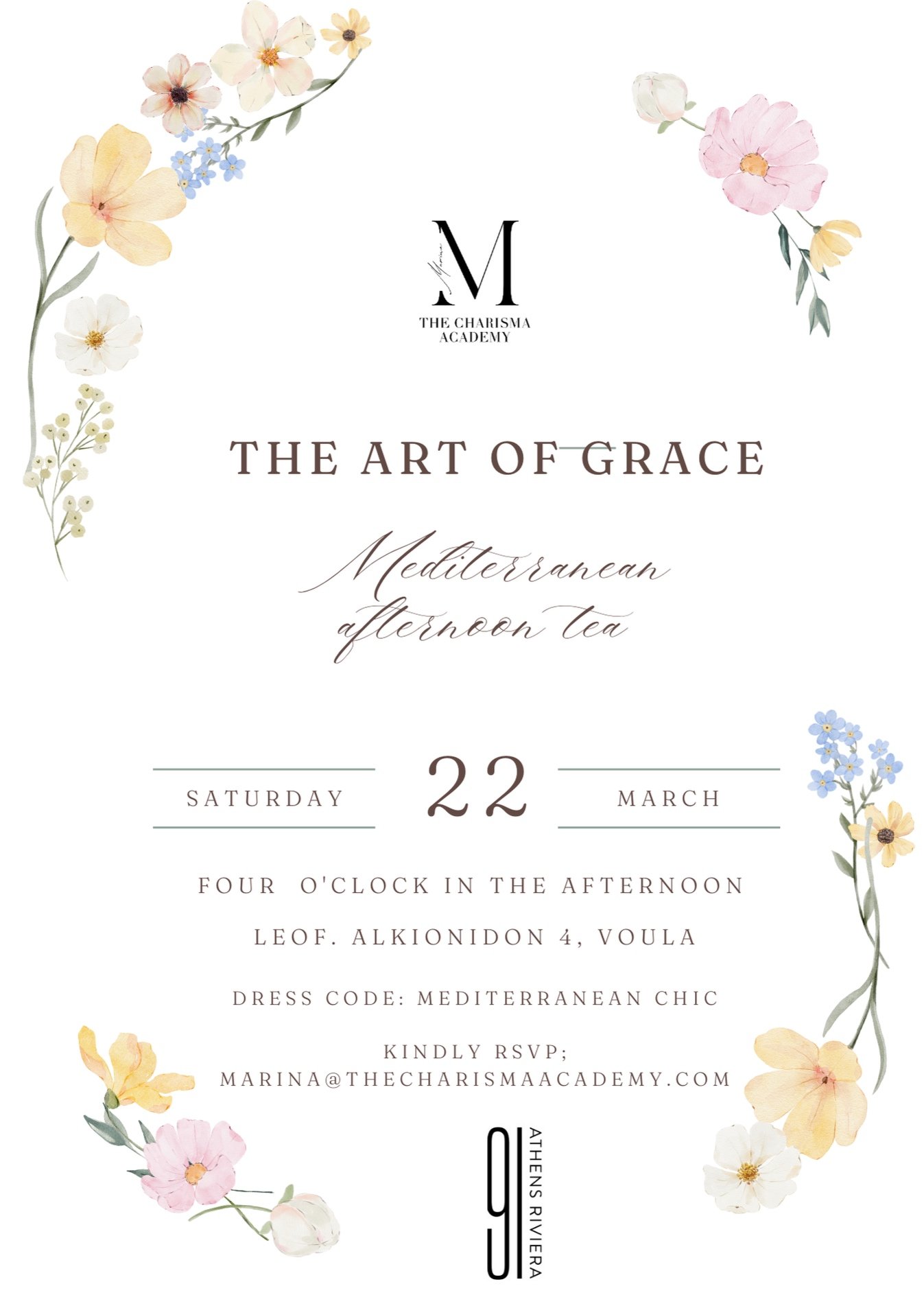 Mediterranean Afternoon Tea