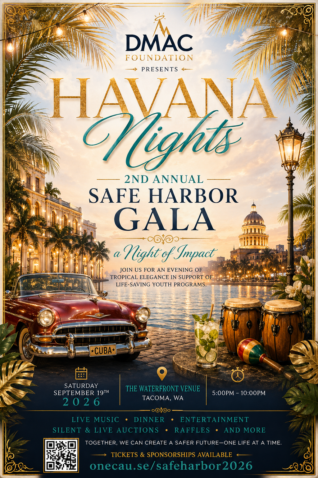 2nd Annual Safe Harbor Gala - HAVANA NIGHTS