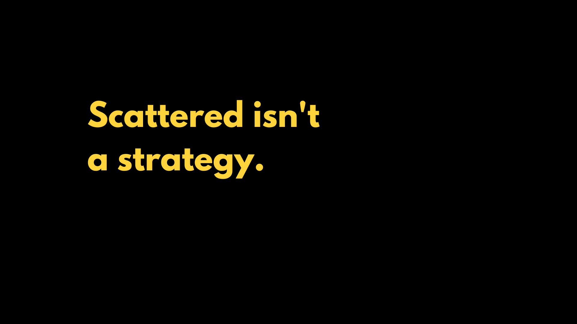 Product, Audience, Channels: The Trio That Separates Scattered Brands from Scalable Ones