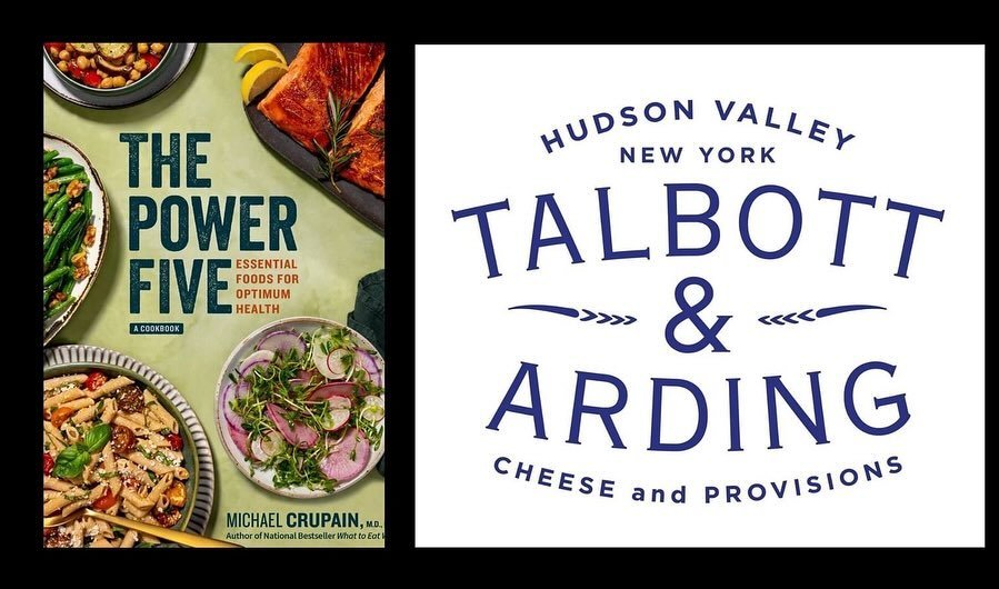 Attention #hudsonvalley friends. I&rsquo;ll be at an exciting event this Saturday March 23 from noon to 2pm signing copies of the Power Five @talbottandarding in Hudson NY. 

Even cooler the chefs at @talbottandarding will be making three dishes from