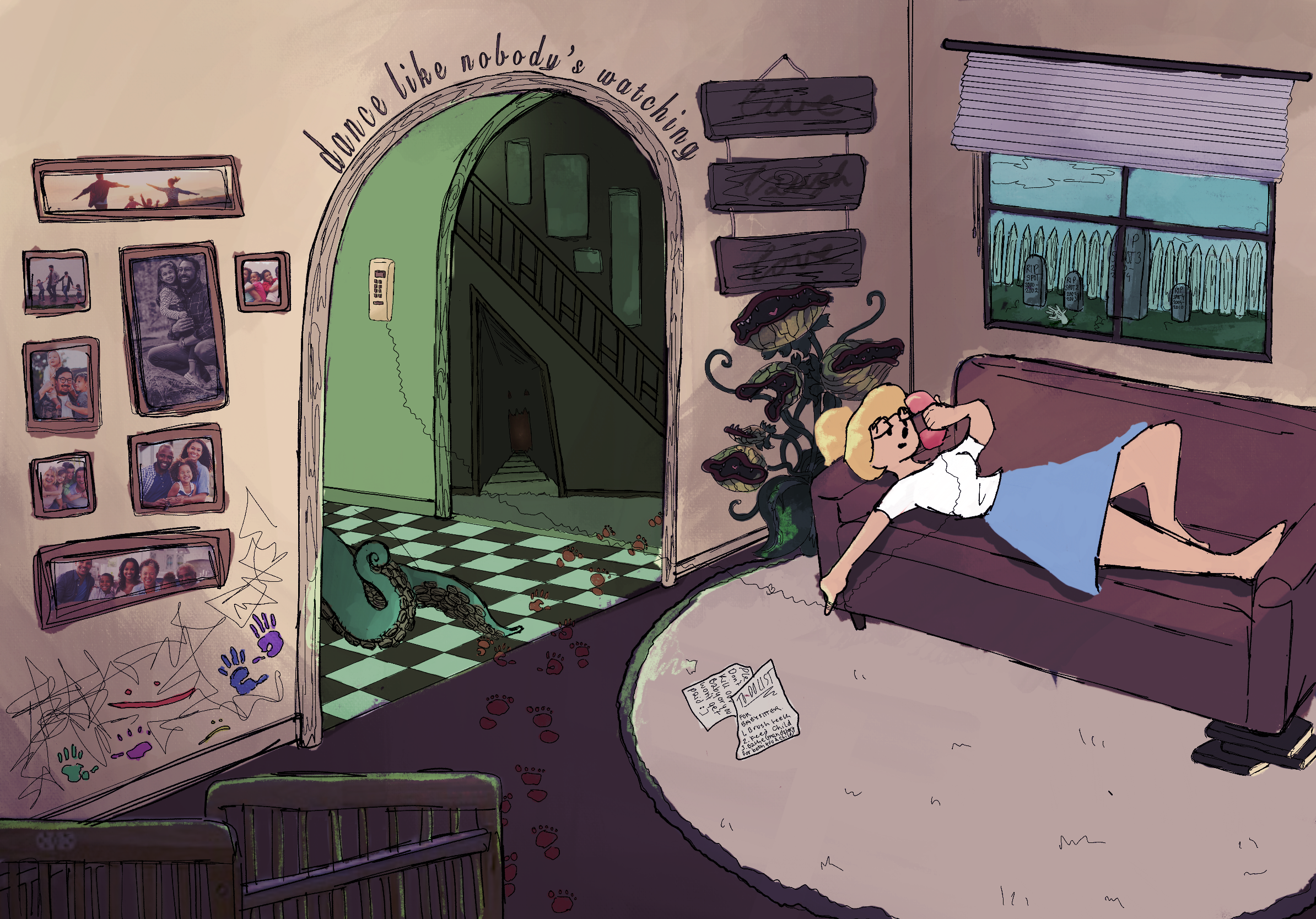 The Sitting Living Room Concept Design