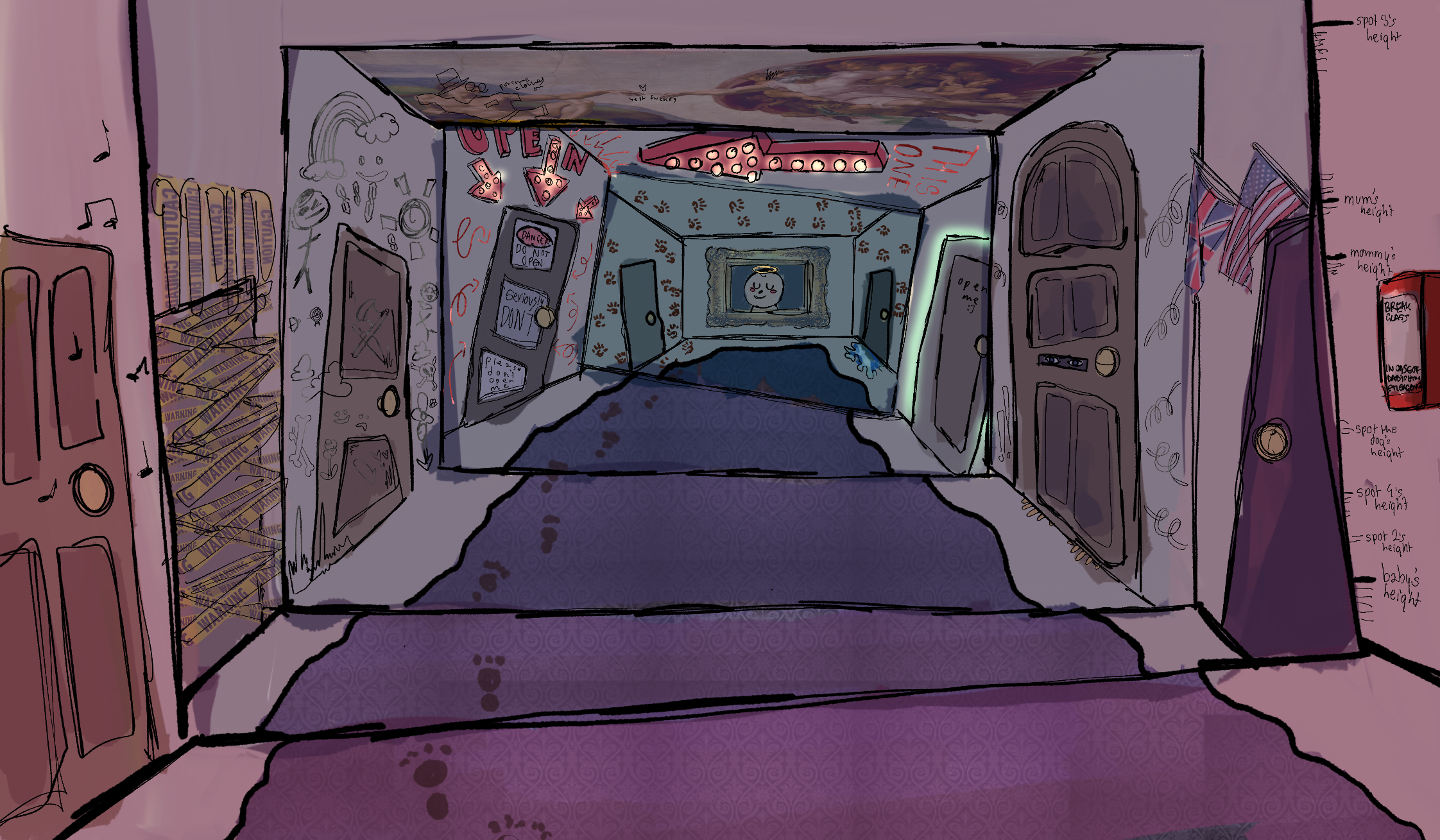 The Sitting Hallway Concept Design