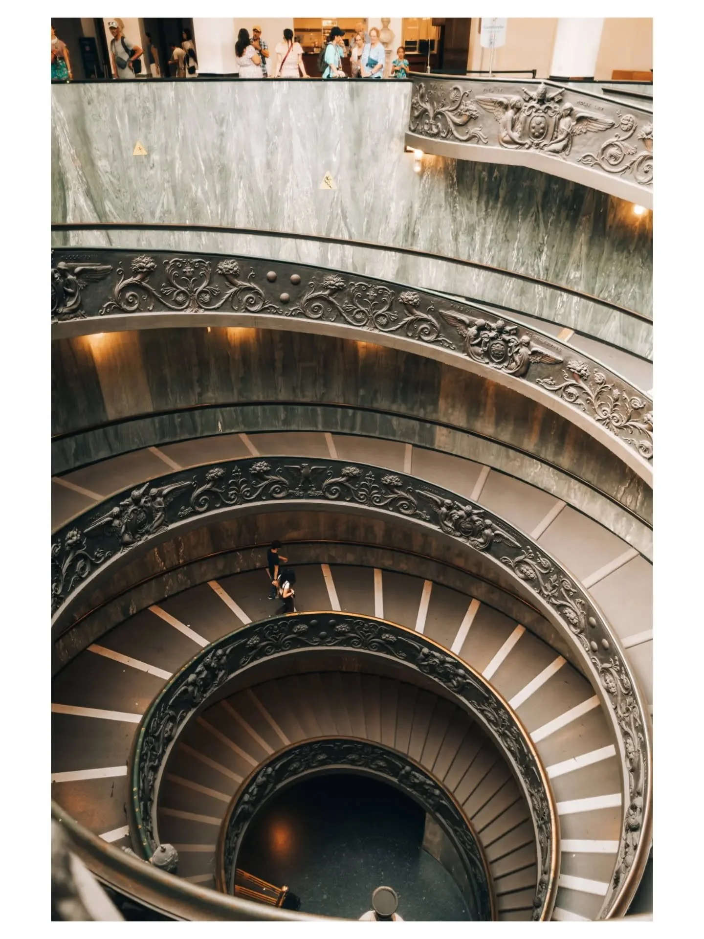 Traveling, being in large crowds, it's challenging to find unique perspectives that haven't been captured a million times before. Probably explains all the pigeon photos...