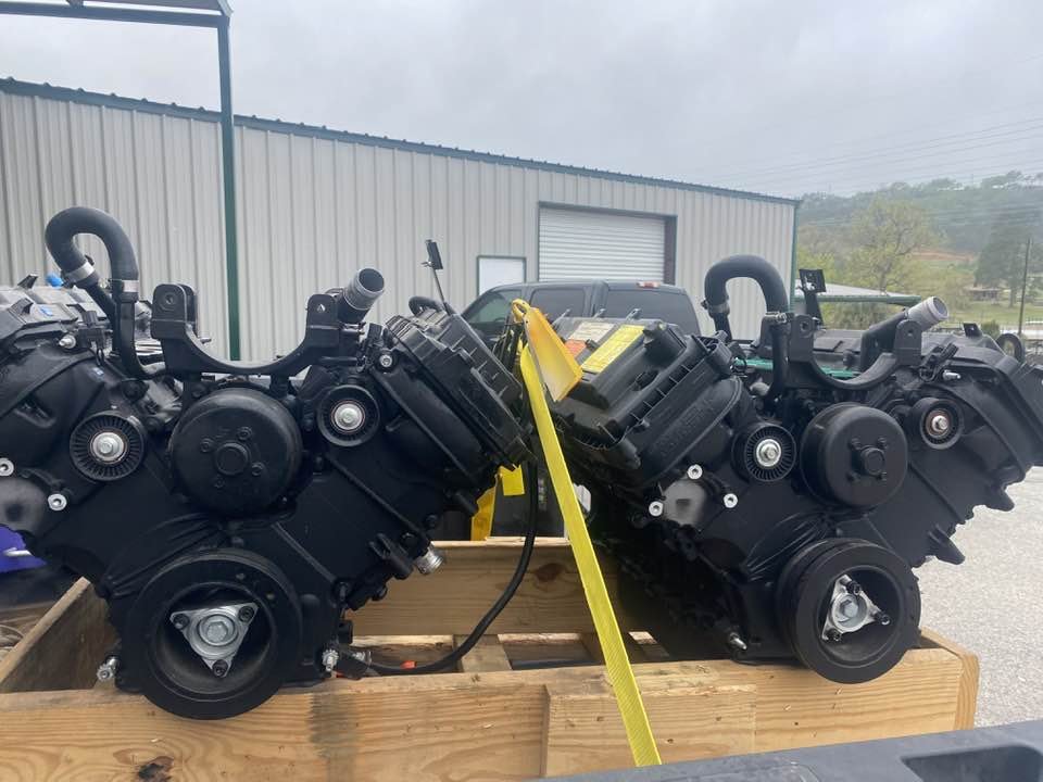 2017 Ford Raptor 6.2L marine engine (needs refresh but not blown up). Price is for one.