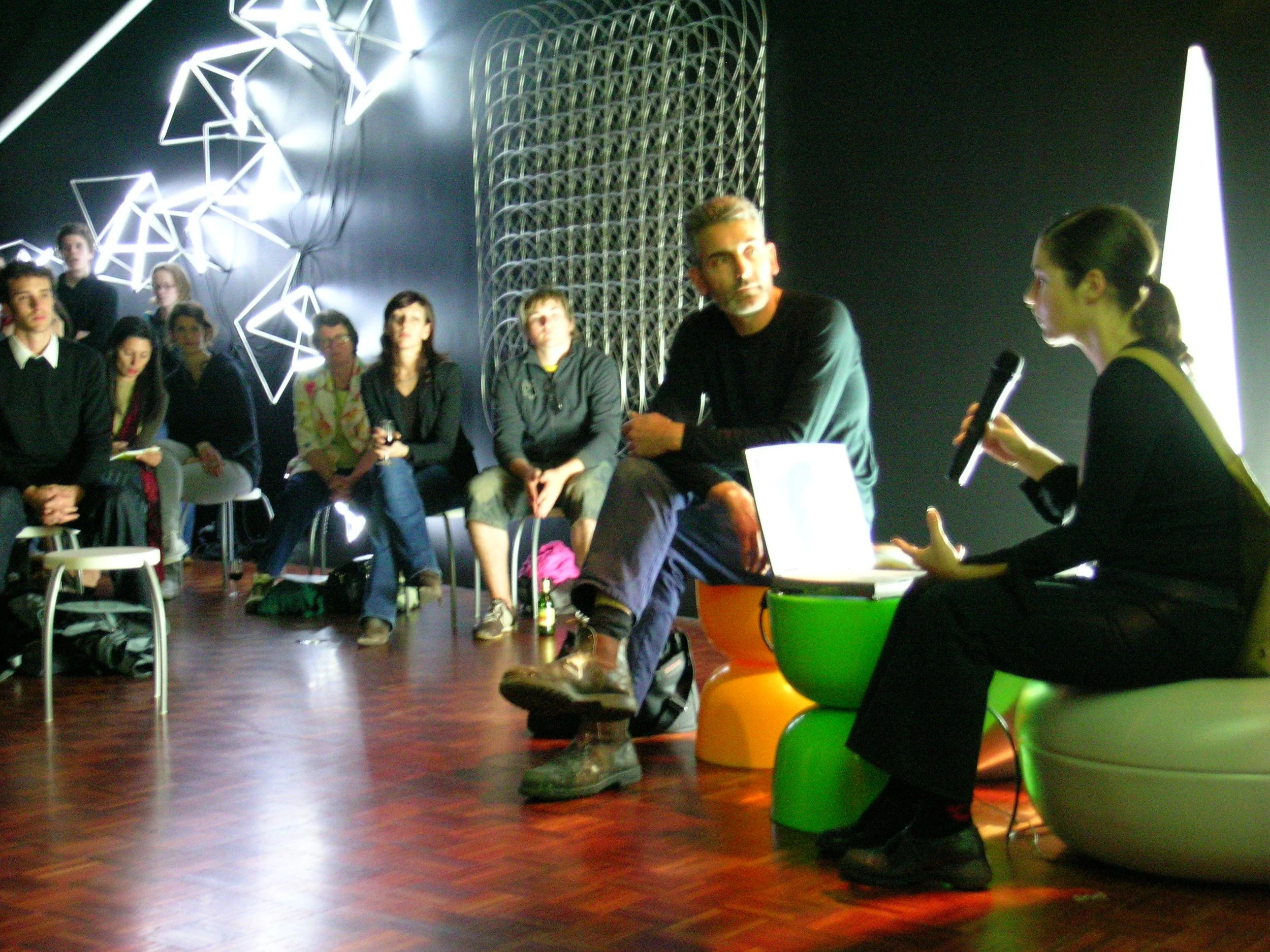 24 Korban Flaubert talks.JPG