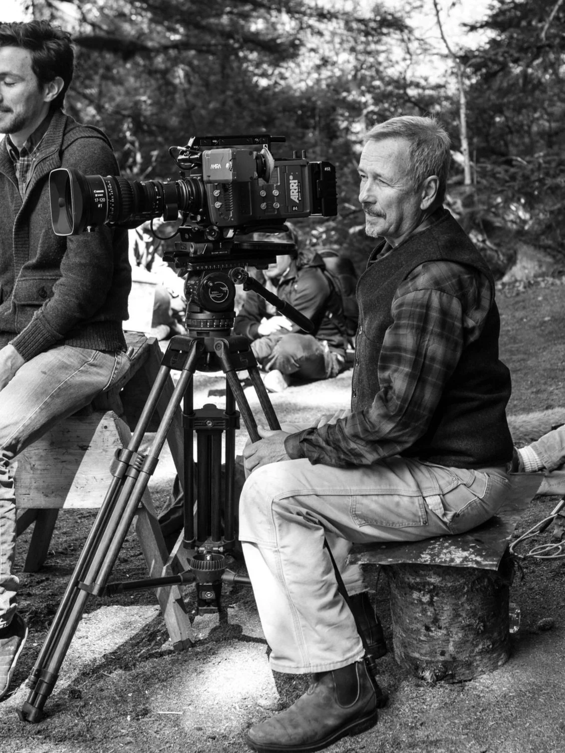 Limbo FIlms Director Cinematographer Photographer Gary Nolton filming on location in Kodiak Alaska for YETI