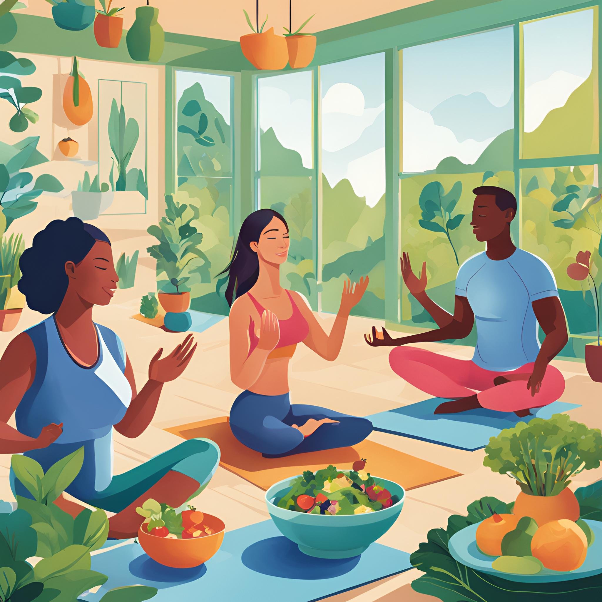 Wellness challenge with exercise and food and mental wellness.jpg