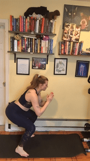 Forward and Back Squat Jumps
