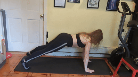Plank Pike Toe Taps
