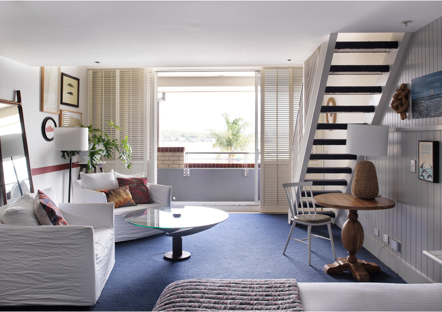 Interior design, Sibella Court, Watsons bay, Boutique hotel. hospitality