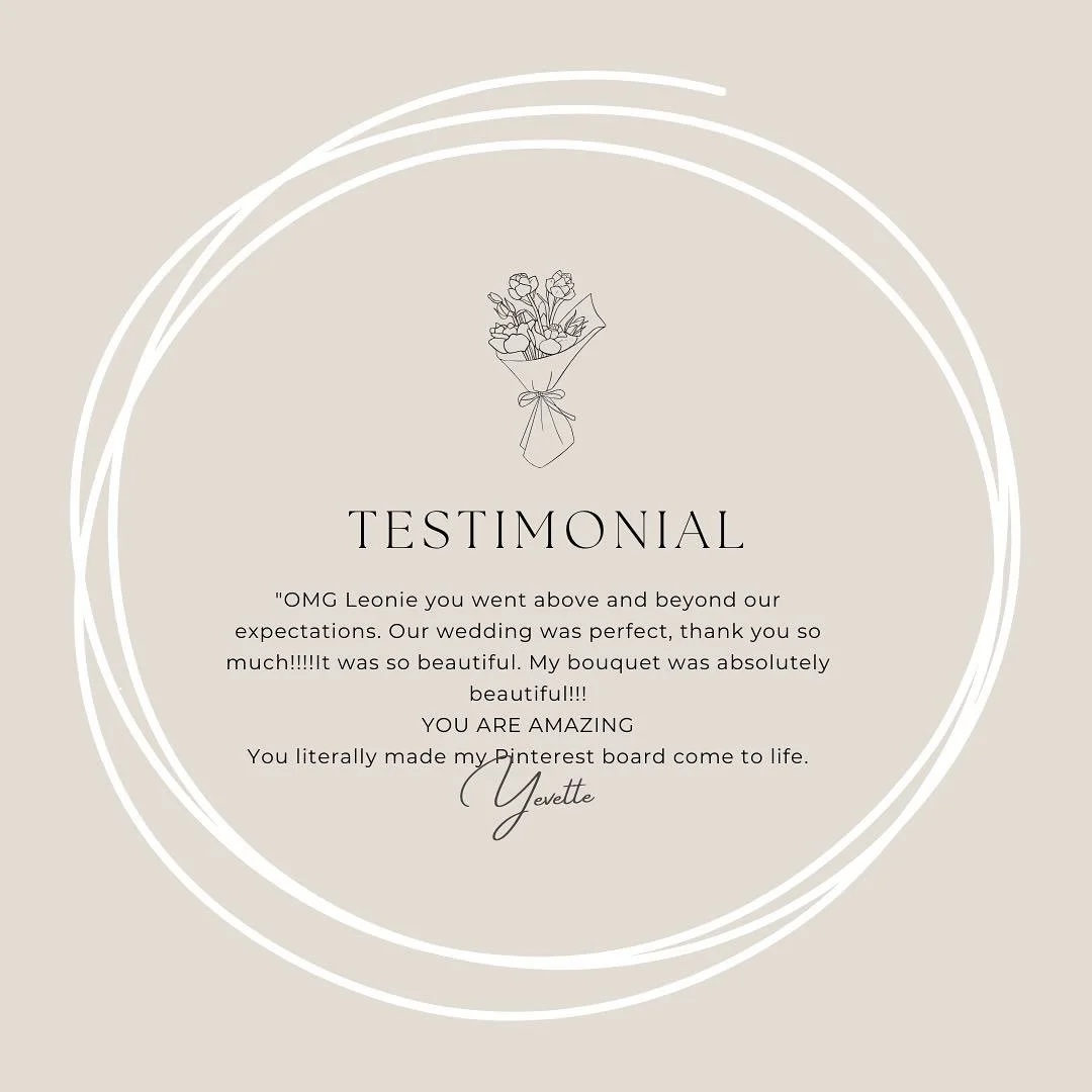 To receive feedback like this fills my heart with joy. It is an honour and a pleasure to be a part of a couples wedding day. 
Thank you @auora_94
