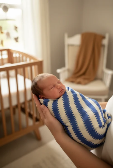 Pekpi Bamboo & Organic Cotton Muslin Swaddle