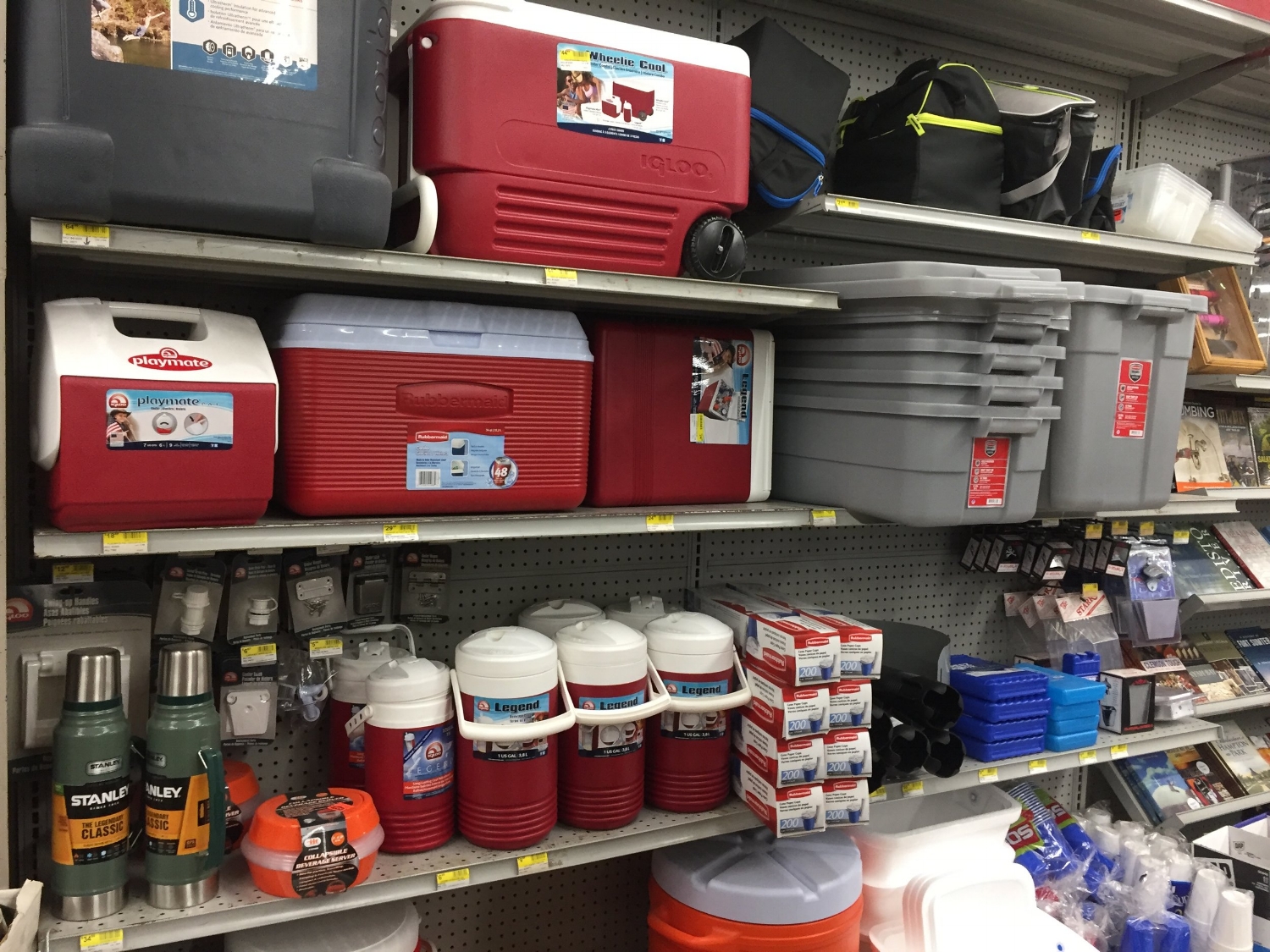   Coolers &amp; Hot Weather Supplies  