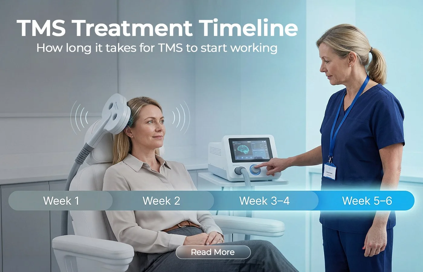 TMS Treatment Timeline: How Long Does It Take for TMS to Start Working?