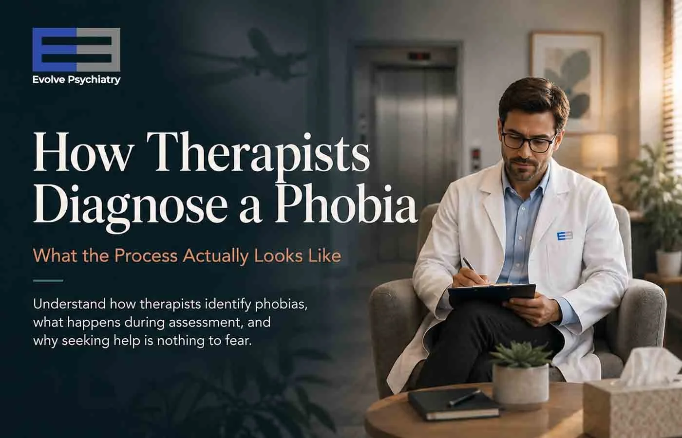 How Therapists Diagnose a Phobia: What the Process Actually Looks Like