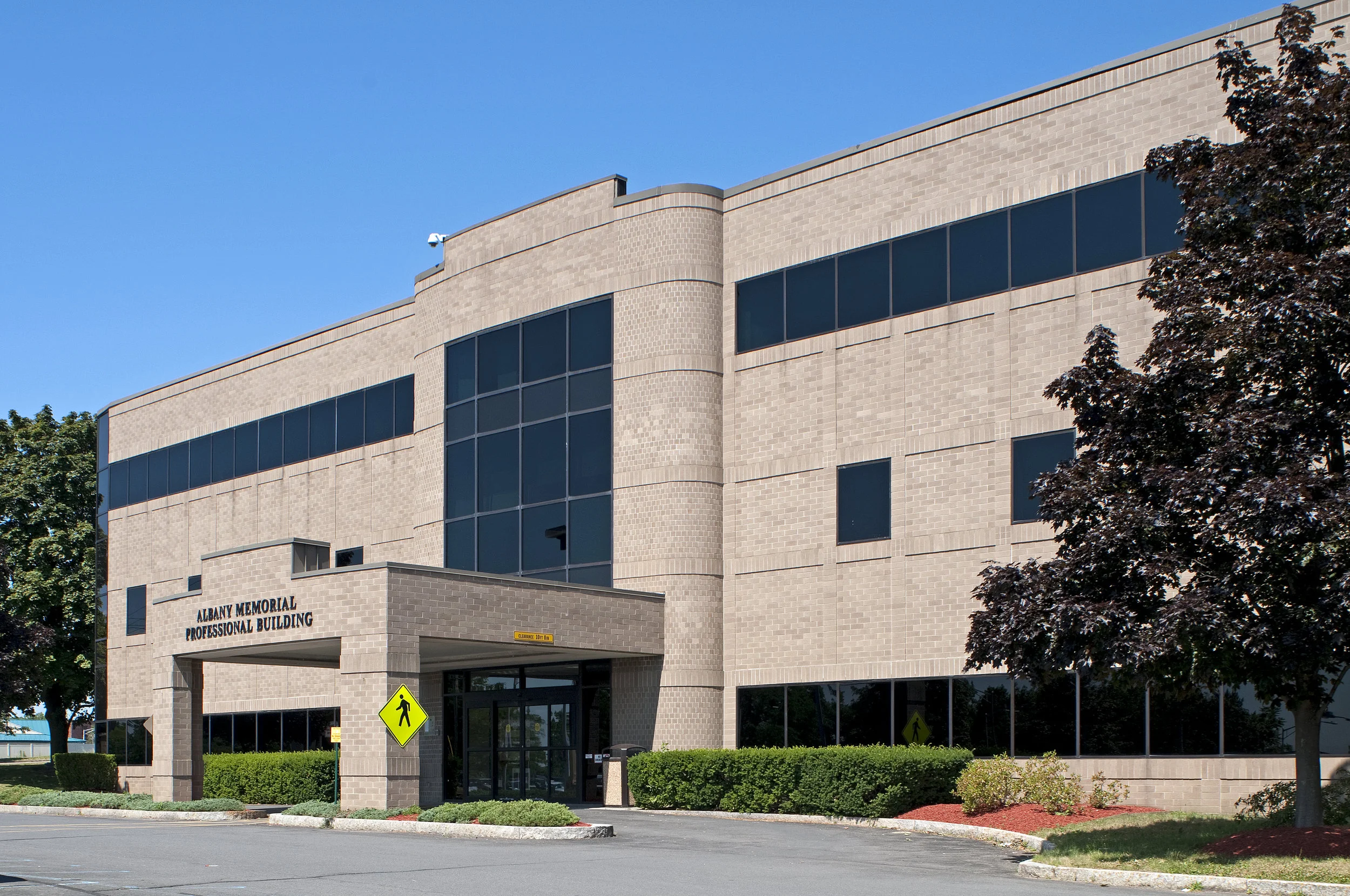Exterior view of the Evolve Psychiatry building in Albany.