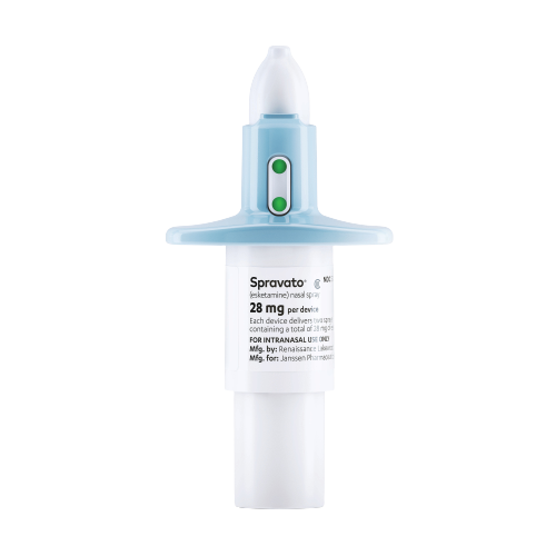 SPRAVATO nasal spray device