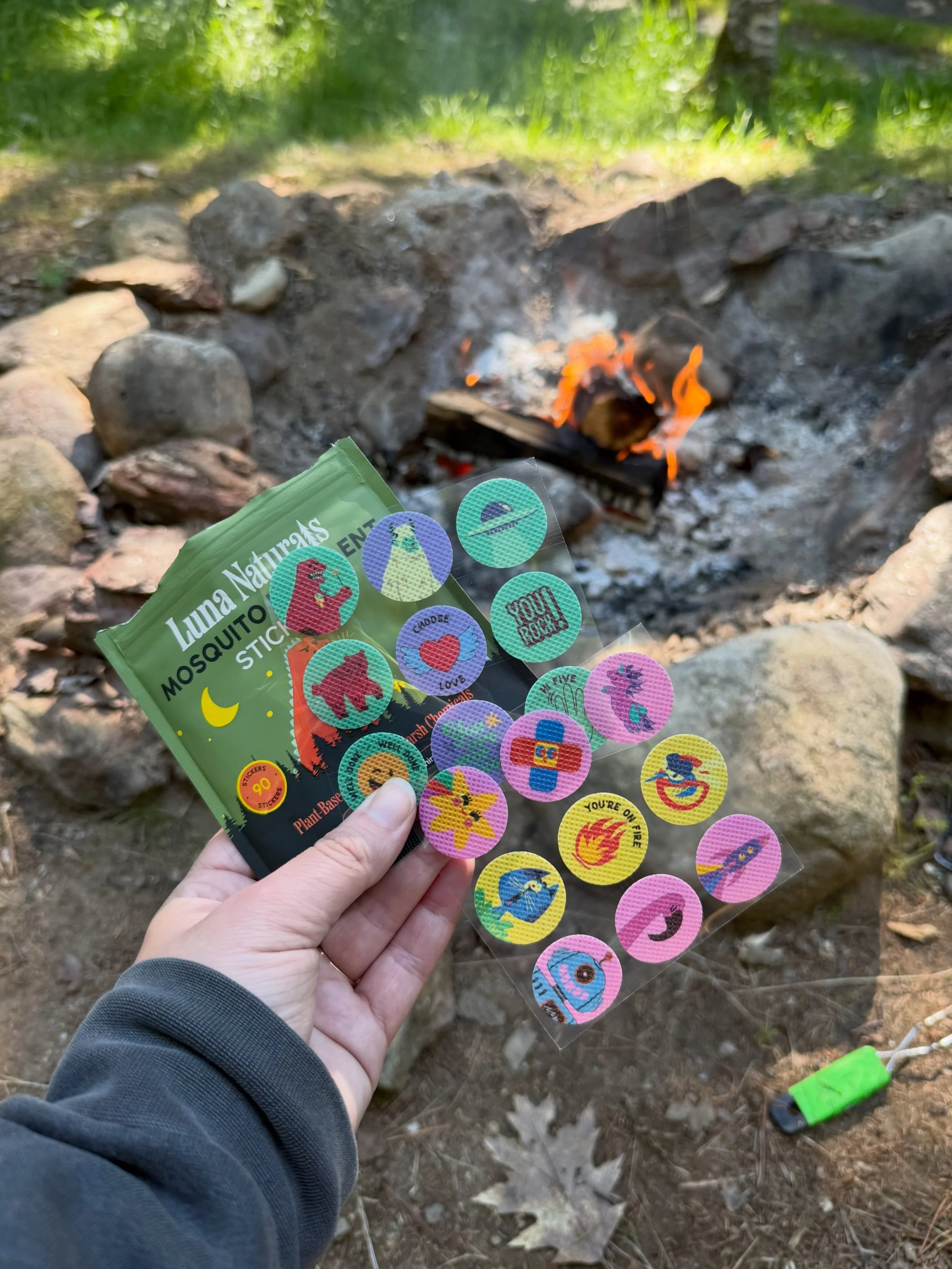 Product tested some shop finds ⬇️

&bull; Mosquito repellant stickers 🦟 the ones we brought along with us had fun graphics for kids, but we will have more neutral options as well by the weekend! These helped a lot, quick application and didn&rsquo;t