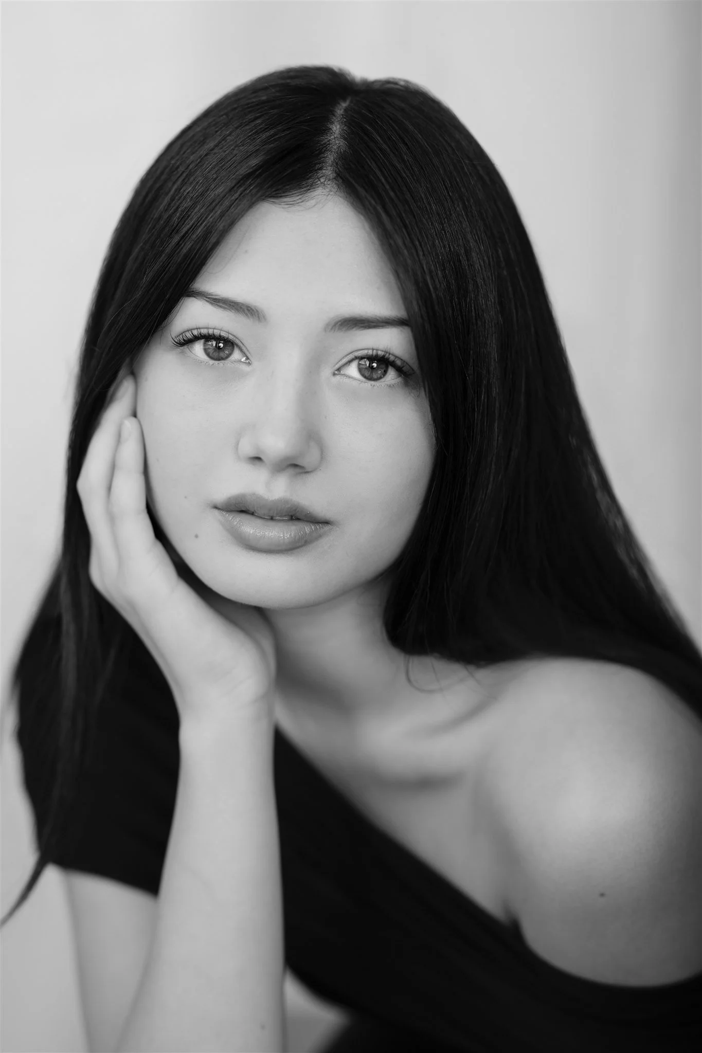 Professional casting headshot of Canadian actress Miku Martineau