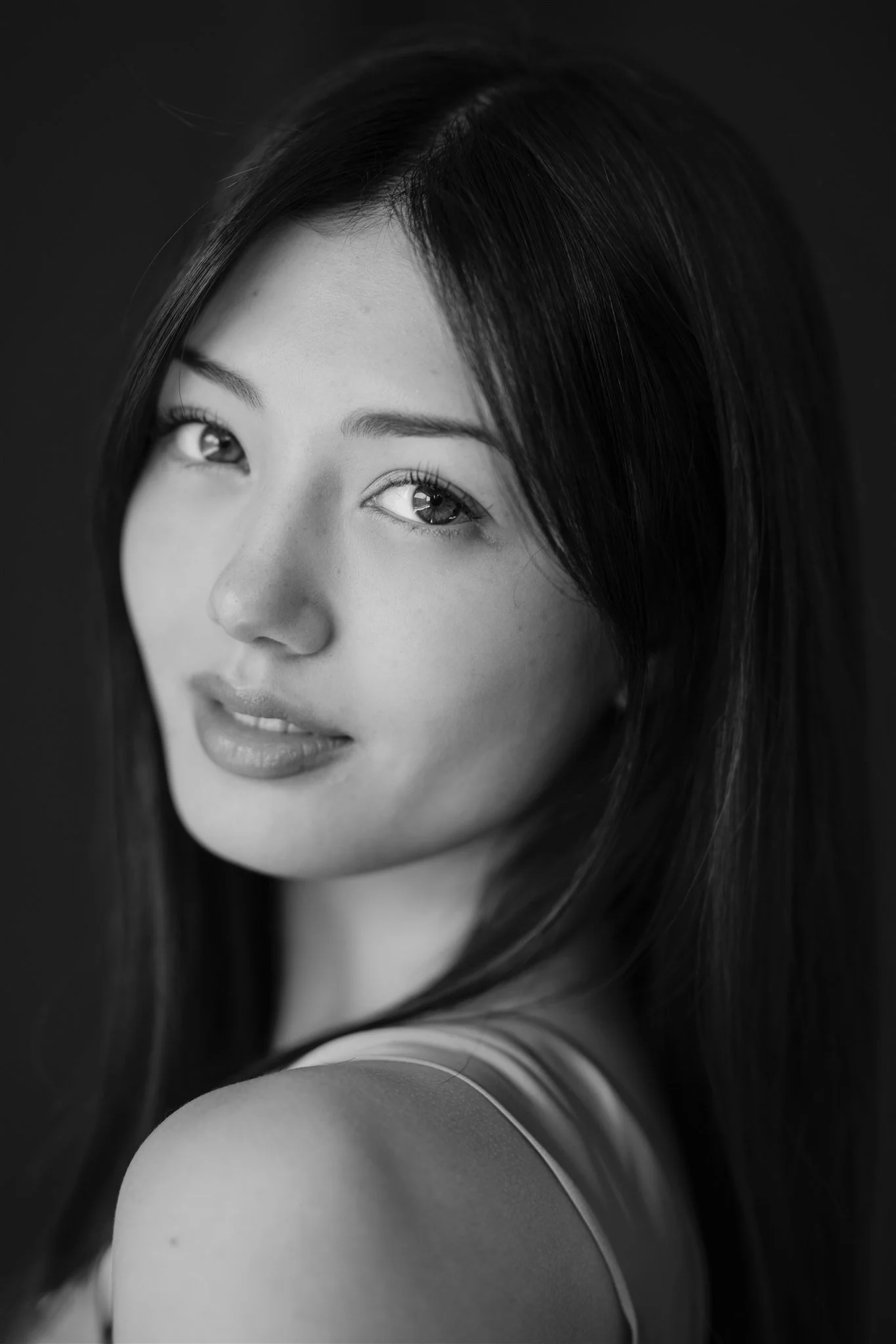 Professional casting headshot of Canadian actress Miku Martineau