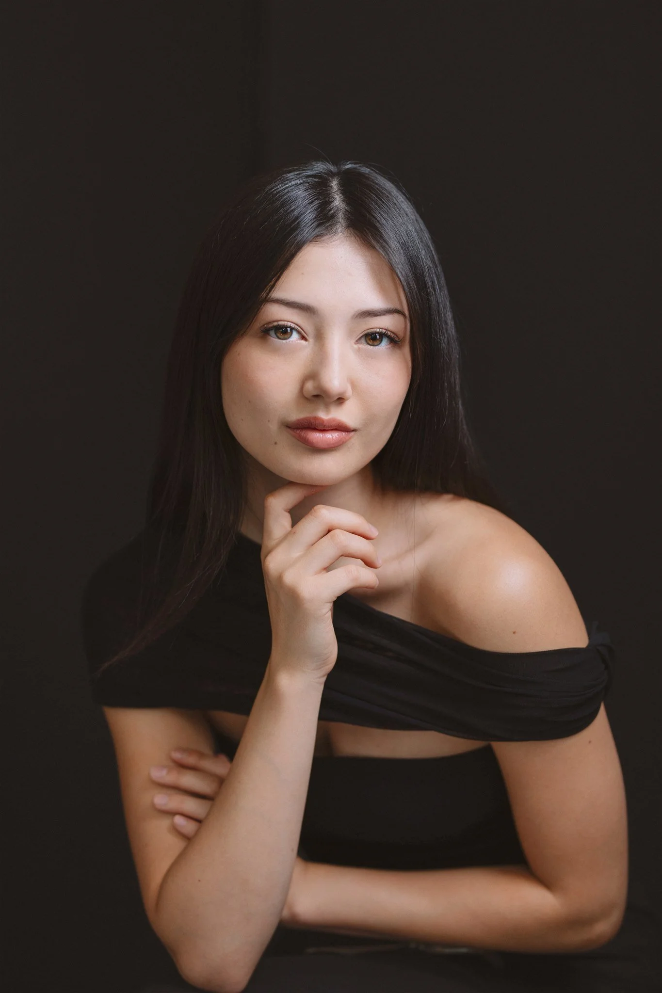 Canadian actress Miku Martineau's portrait