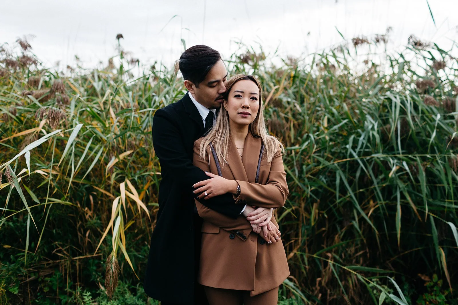 Couple's portrait - Montreal fall mini photoshoot