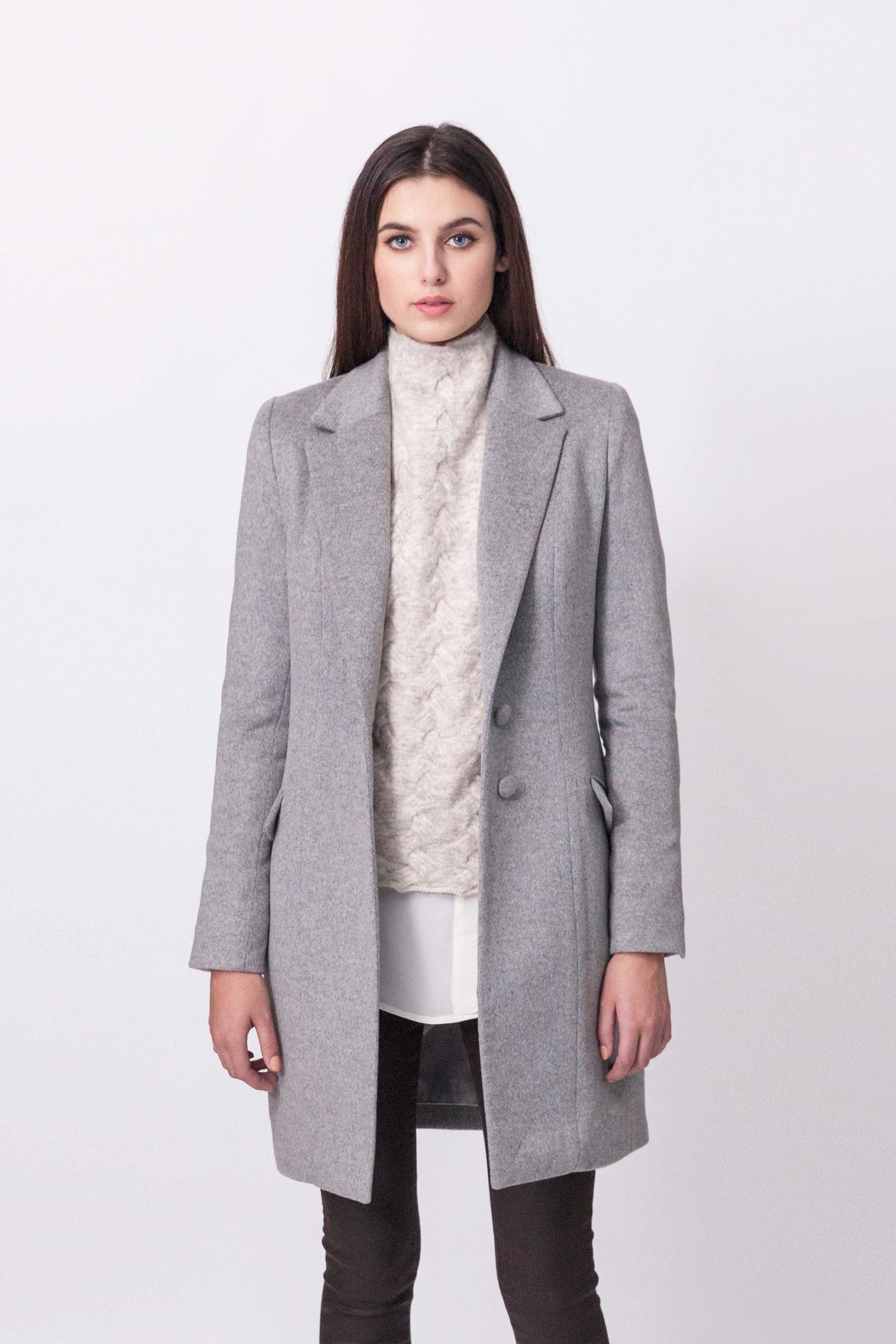 Custom Two Button Overcoat