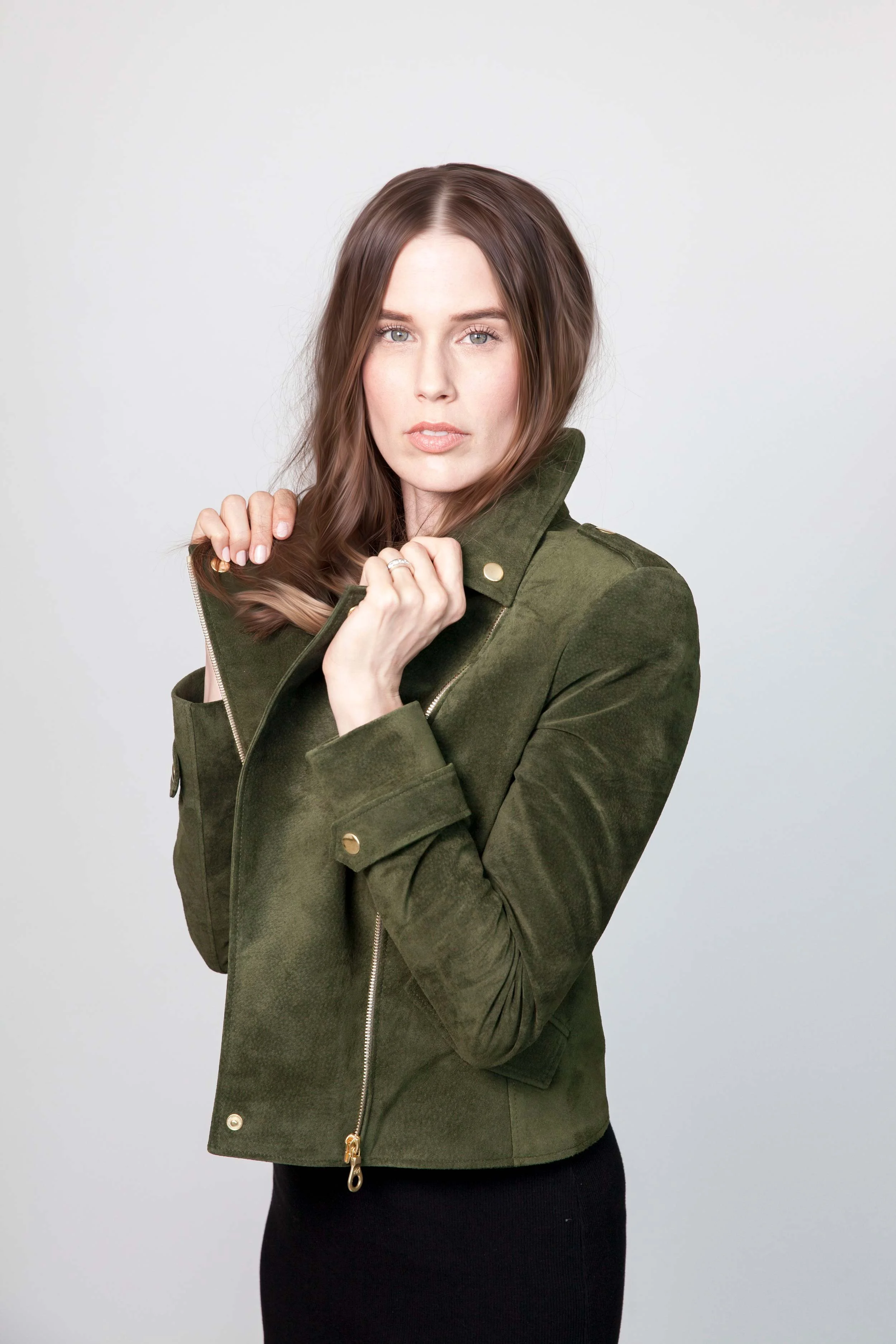 Custom Military Motorcycle Jacket