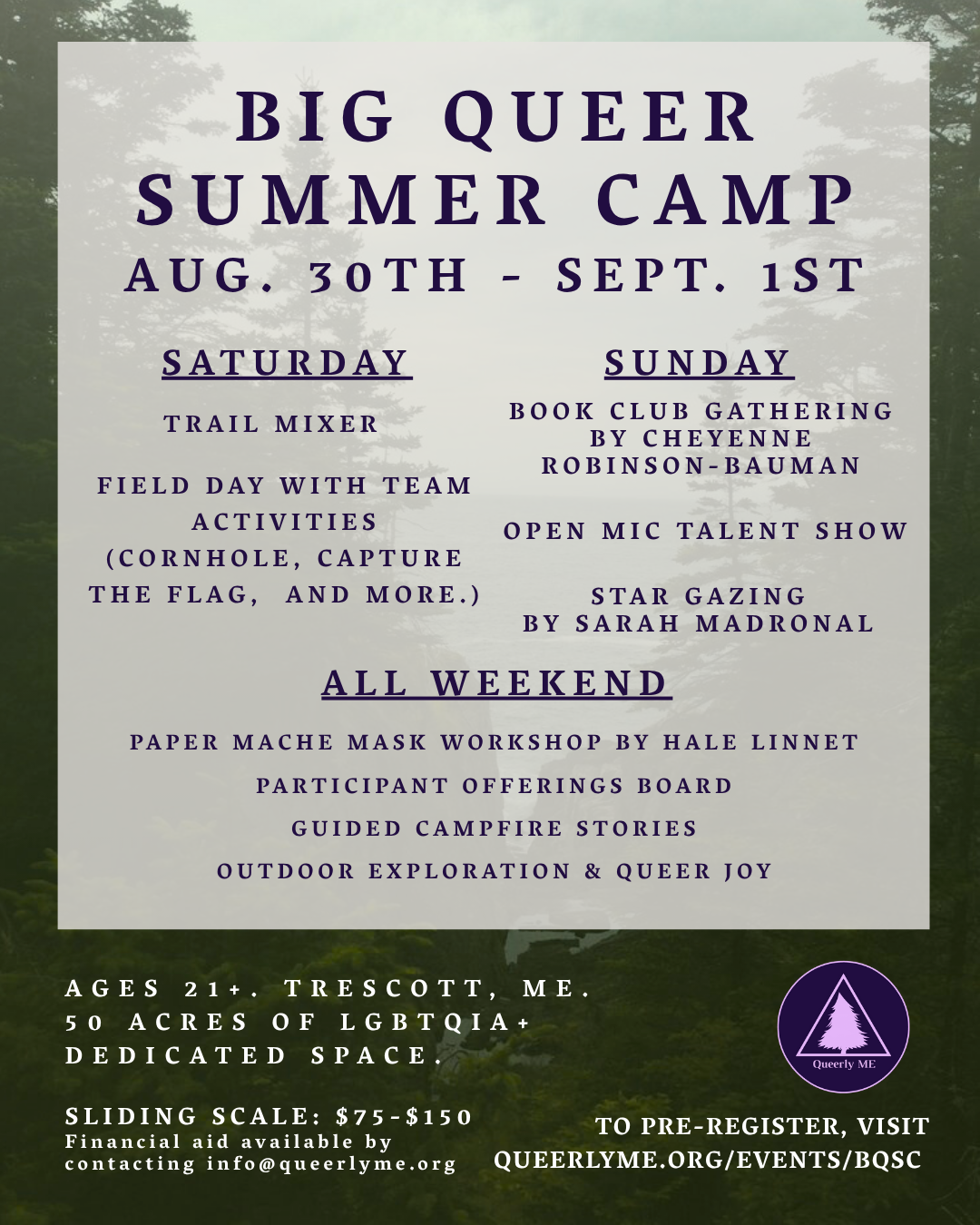 Big Queer Summer Camp!